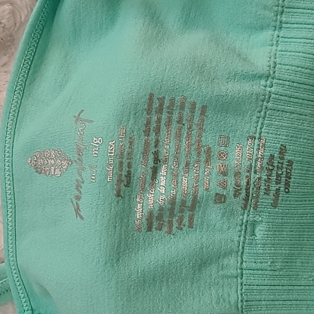FP Movement Good Karma Crop Tank Top Green - Picture 5 of 6
